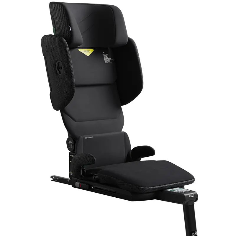 Axkid Up Highback Booster Seat & Accessories In Storm Black 2