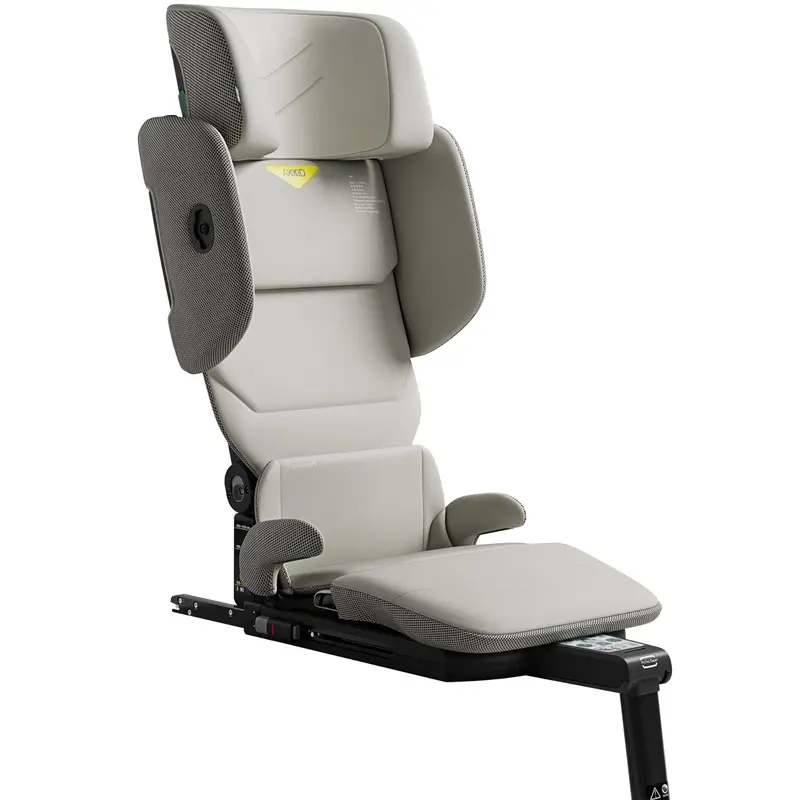 Axkid Up Highback Booster Seat In Beachgrass Beige 1