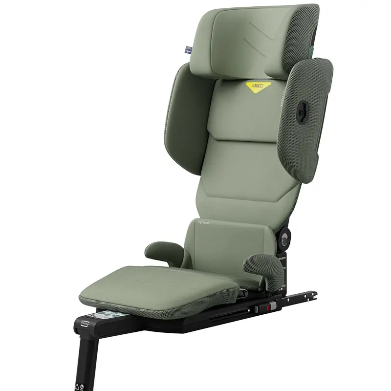 Axkid Up Highback Booster Seat In Bloom Green 2