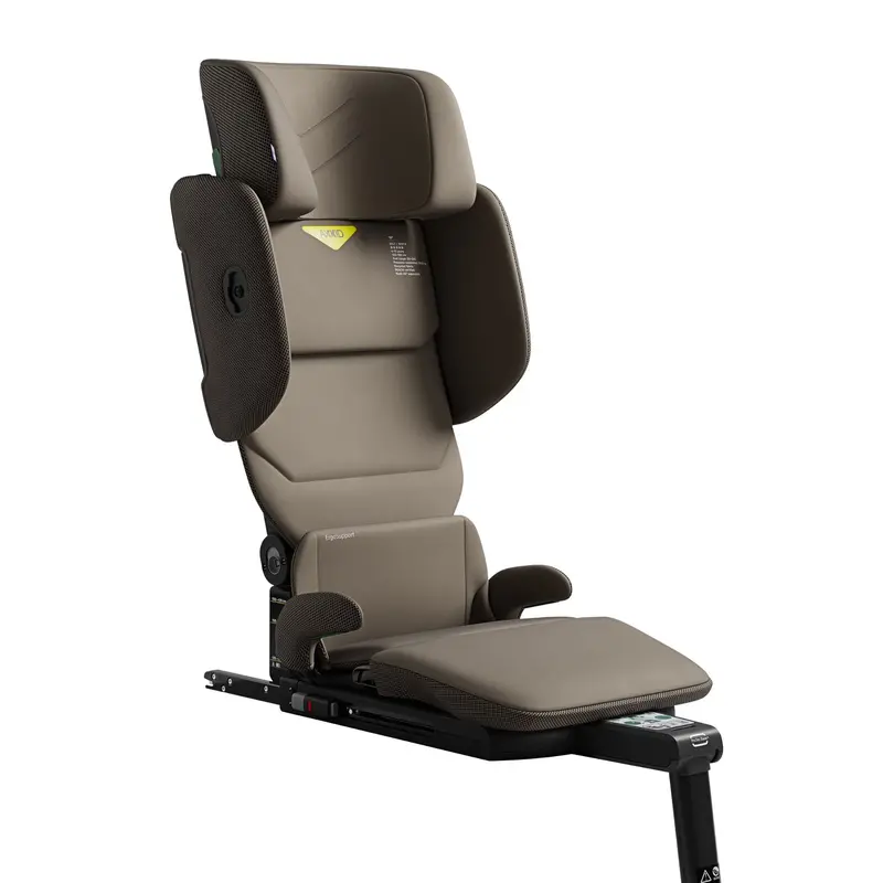 Axkid Up Highback Booster Seat In Driftwood Beige 1