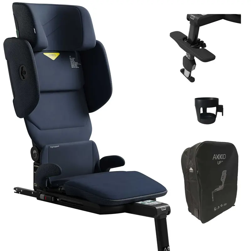 Axkid Up Highback Booster Seat In Lake Blue 2