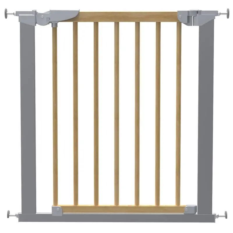 Baby Dan Avantgarde Safety Gate Silver Beech 1
