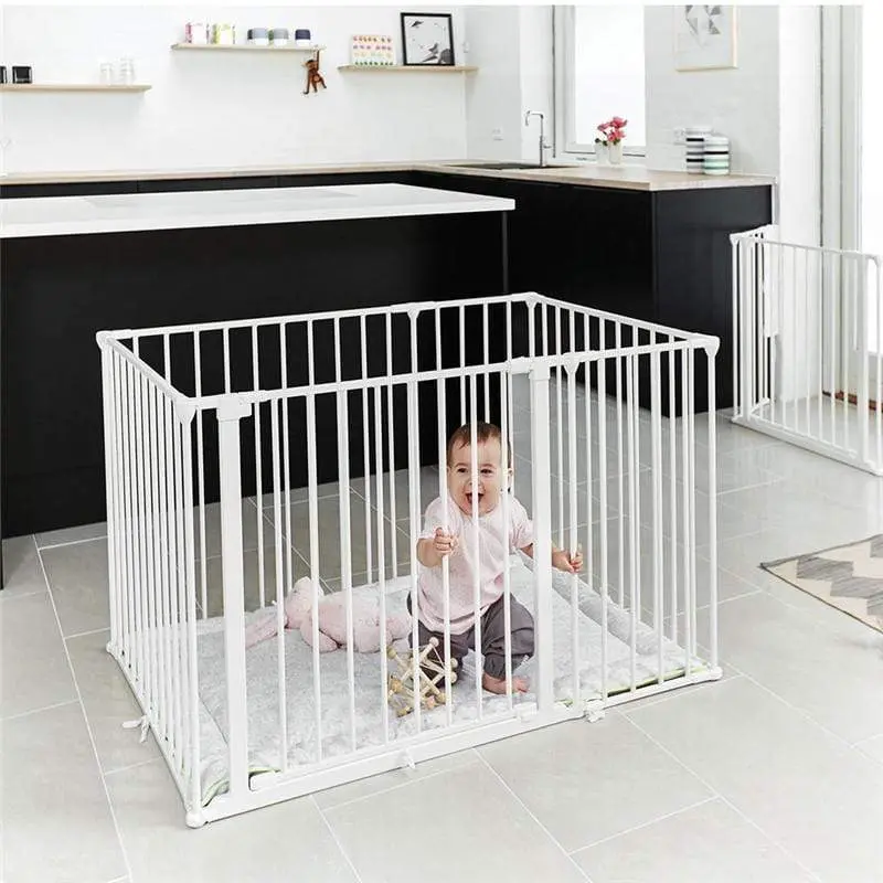 Baby Dan Square Playpen White 1