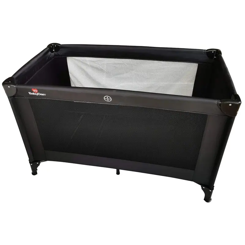 Baby Dan Travel Cot Black 1