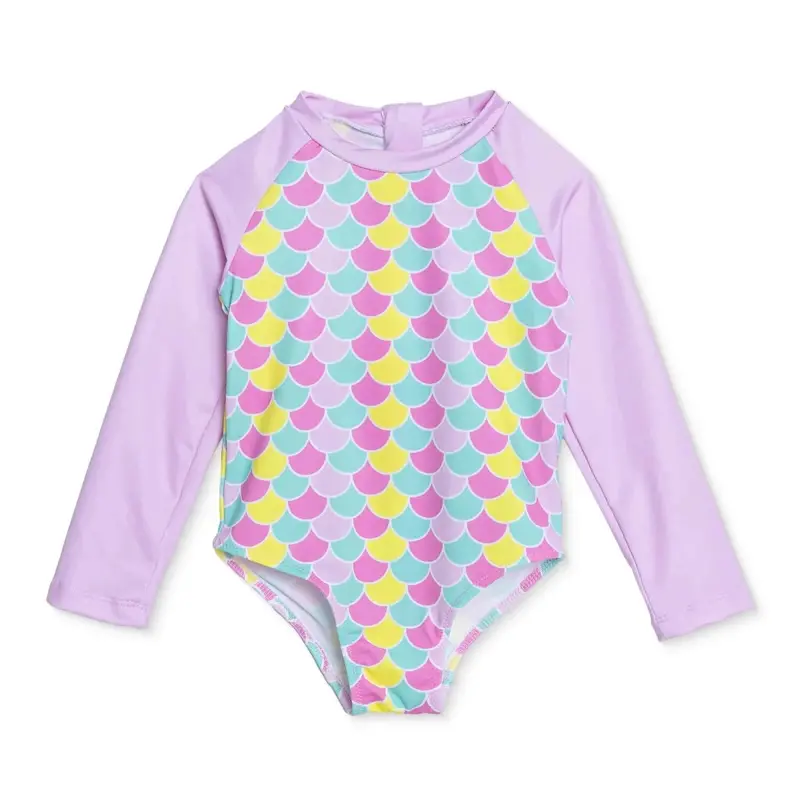 Baby Girl Swimsuit - Printed 1