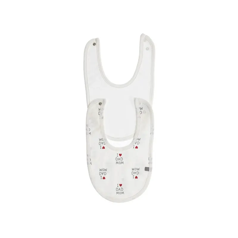 Baby Me I Love Mom Dad Baby Bib Pack Of 2 2