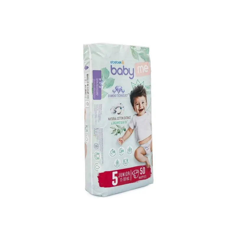Baby Me Junior Size 5 - 50 Nappies 2