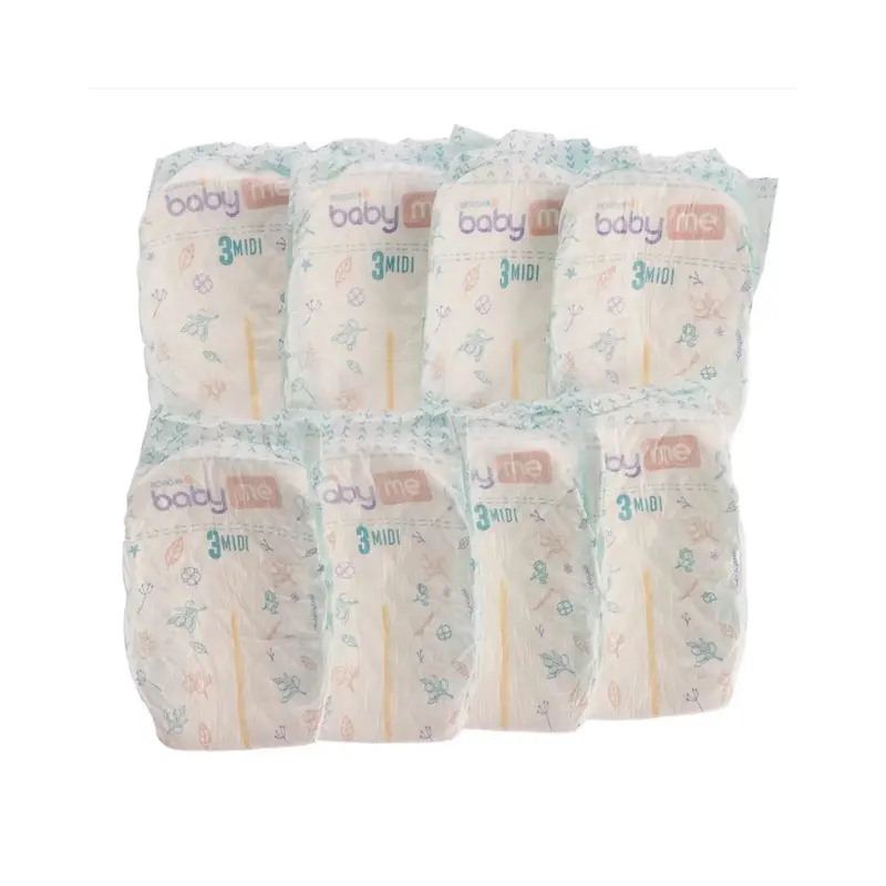 Baby Me Midi Size 3 - 50 Nappies 2