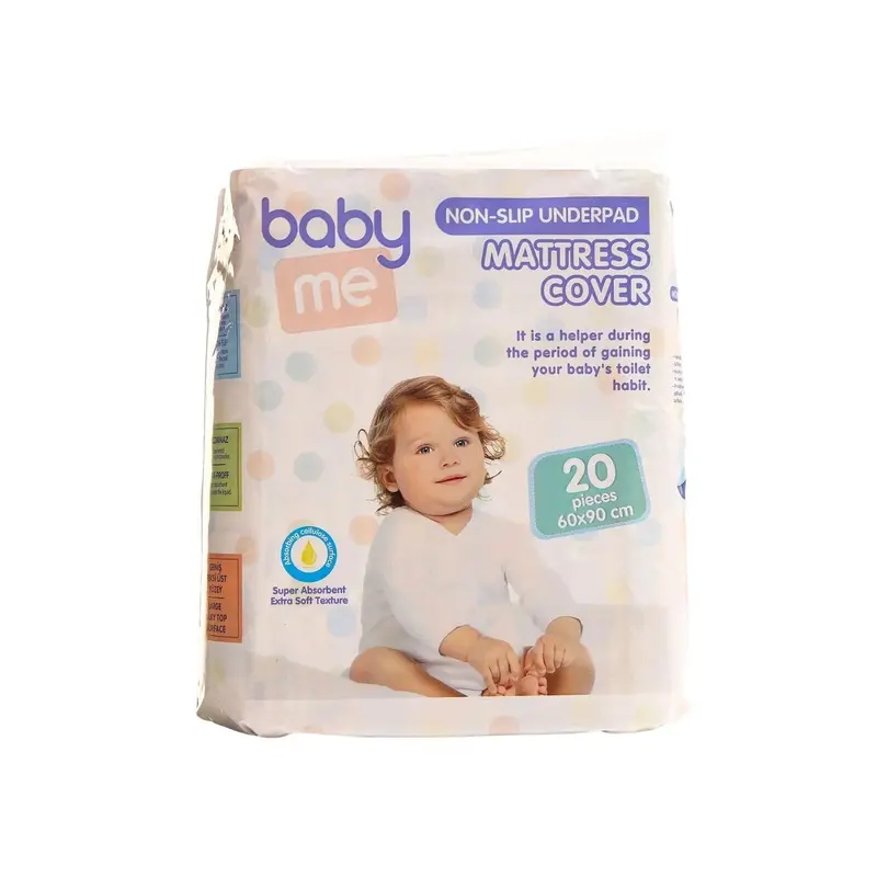 Baby Me Non-Slip Underpad Mattress Cover 60X90cm 20 Pcs 1