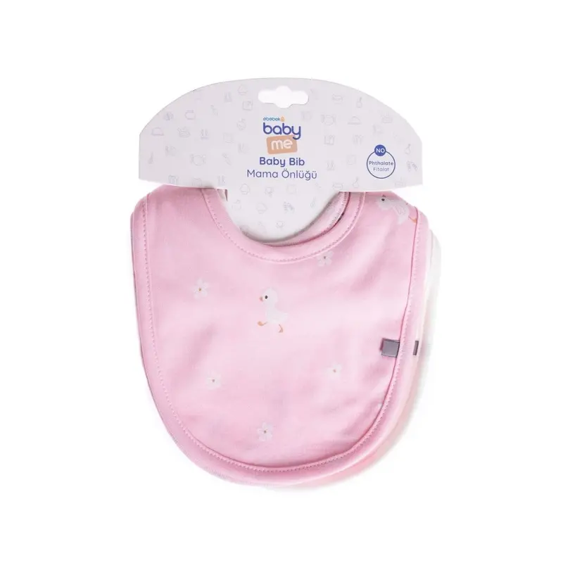 Baby Me Pink Baby Bib Pack Of 3 1