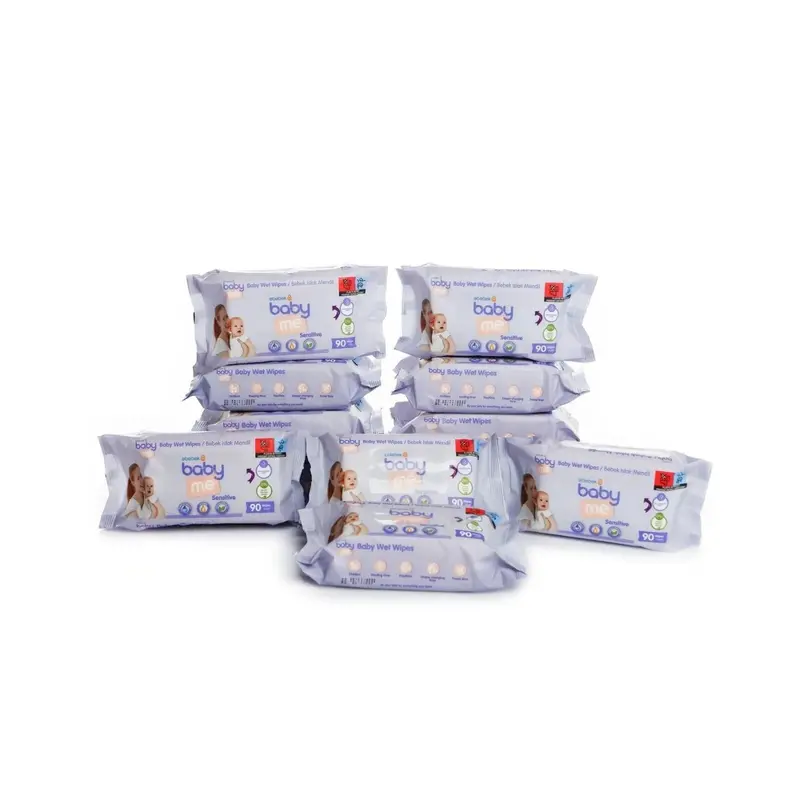 Baby Me Sensitive Baby Wipes 12X90 Pcs 2