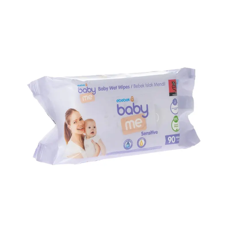 Baby Me Sensitive Wipes 90 Pcs 1