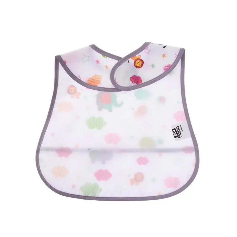 Baby Me Smart Patterned Baby Feeding Bib 2