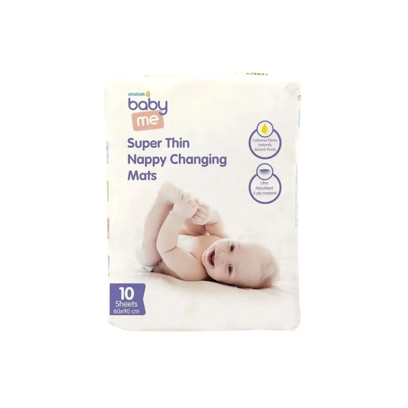 Baby Me Super Thin Nappy Changing Mats 60X90cm 10 Pcs 1