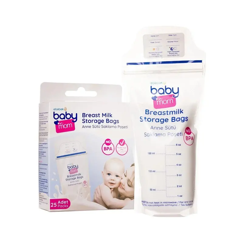 Baby Mom Breast Milk Storage Bag 25 Pcs 1
