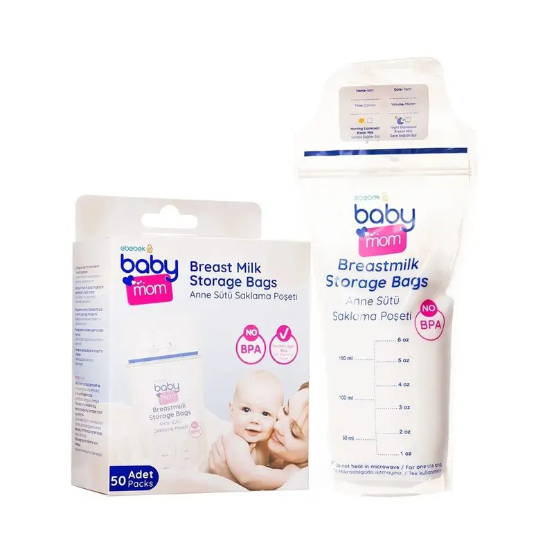 Baby Mom Breast Milk Storage Bag 50 Pcs 1