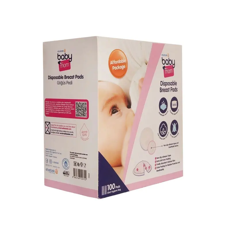 Baby Mom Disposable Breast Pads 100 Pcs 1