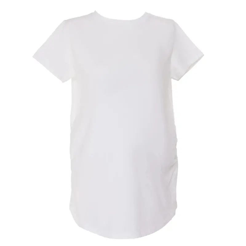Baby Mom Mom Maternity Tshirt - White 1