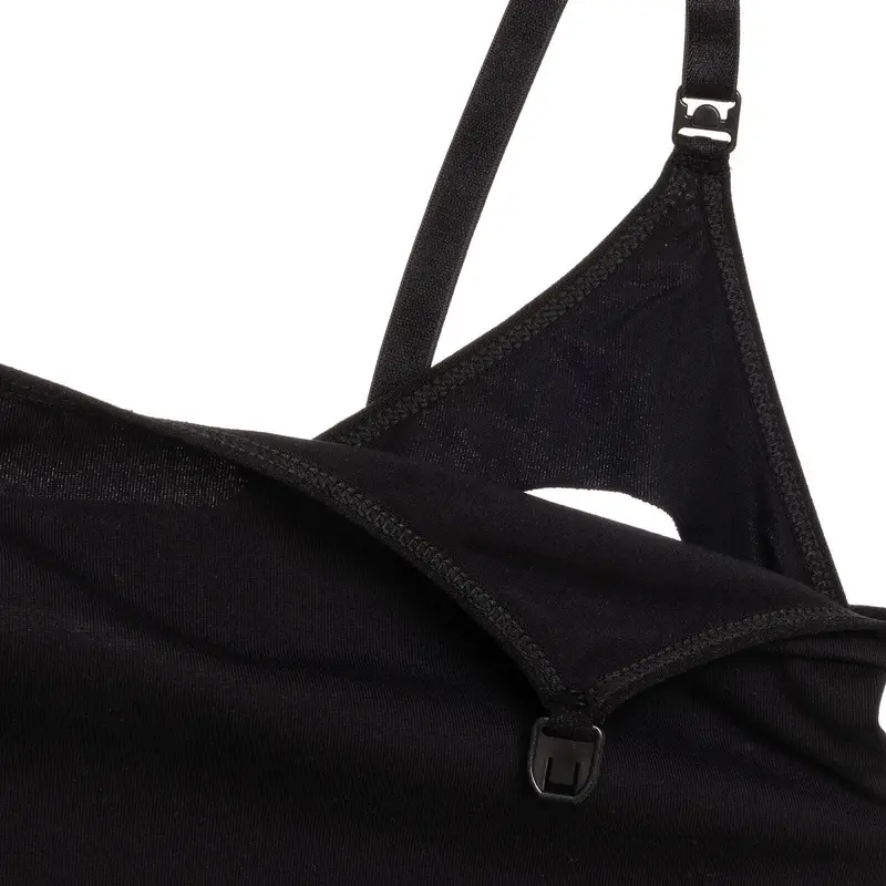 Baby Mom Mom Nursing Athlete - Black 4