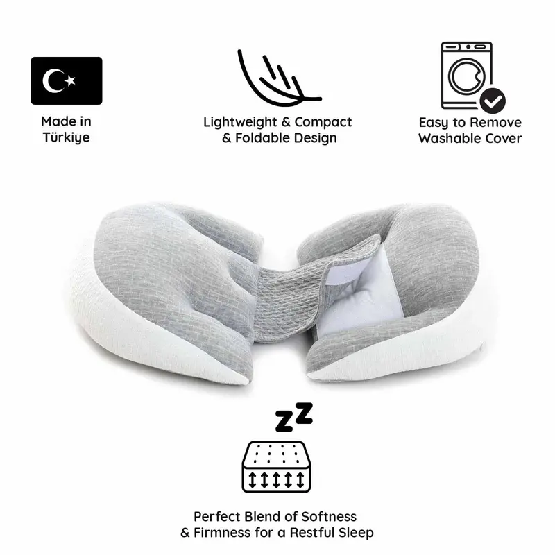 Baby Mom Multi-Functional Maternity Support Pillow - Grey 2