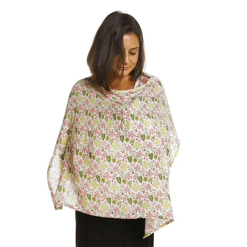 Baby Mom Muslin Cotton Nursing Cover 1