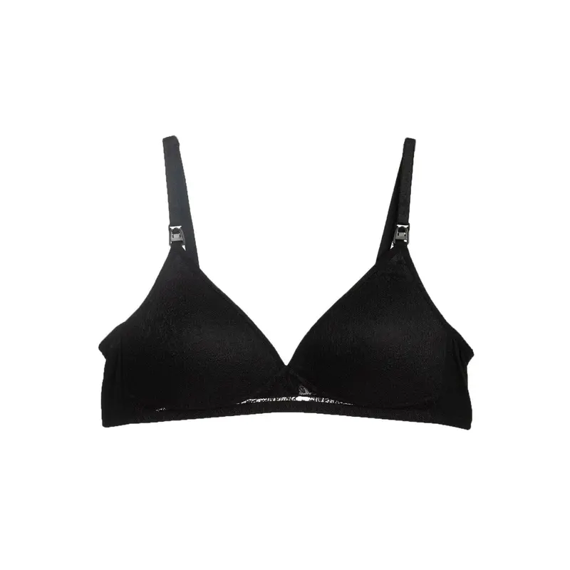 Baby Mom Padded Nursing Bra - Black 1