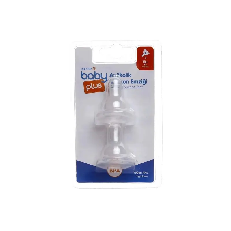 Baby Plus Anti Colic Bottle Teat Level 3 Pack Of 2 1
