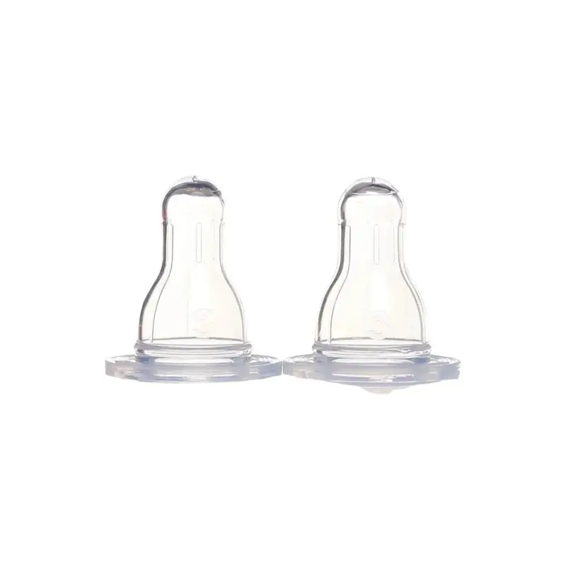 Baby Plus Anti Colic Bottle Teat Level 3 Pack Of 2 2