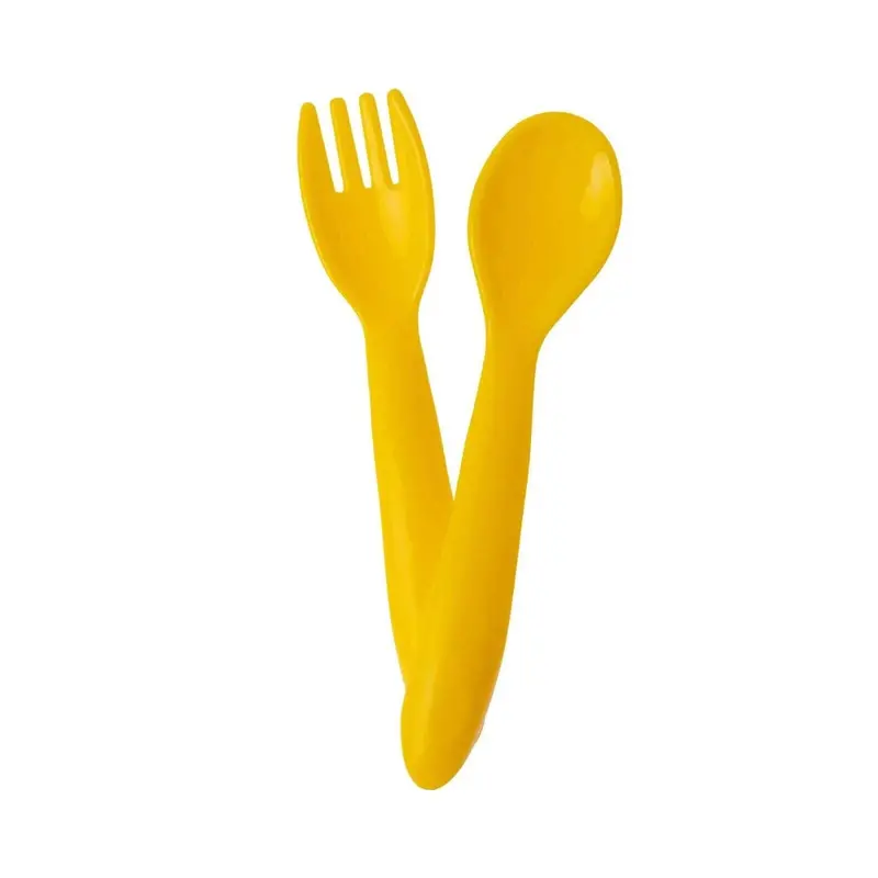 Baby Plus Baby Food Spoon & Fork Set 2