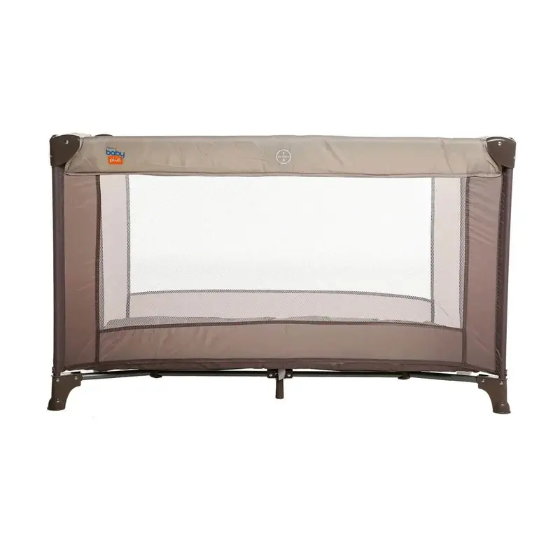 Baby Plus Eco Travel Cot- Khaki 2
