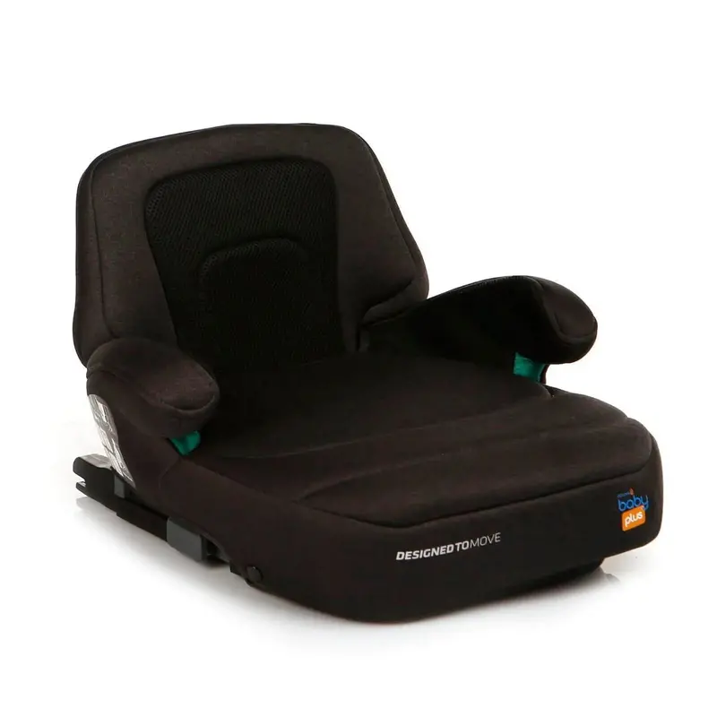 Baby Plus I-Size X8 (125-150 Cm) 15-36 Kg Booster - Black 1