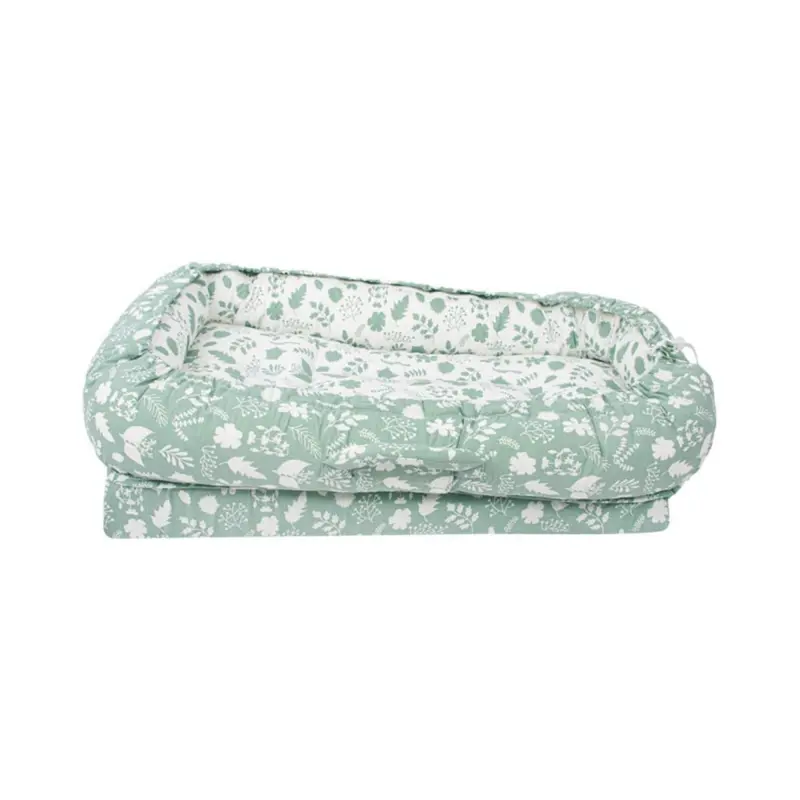 Baby Plus Mother Side Baby Reflux Bed - Green 1