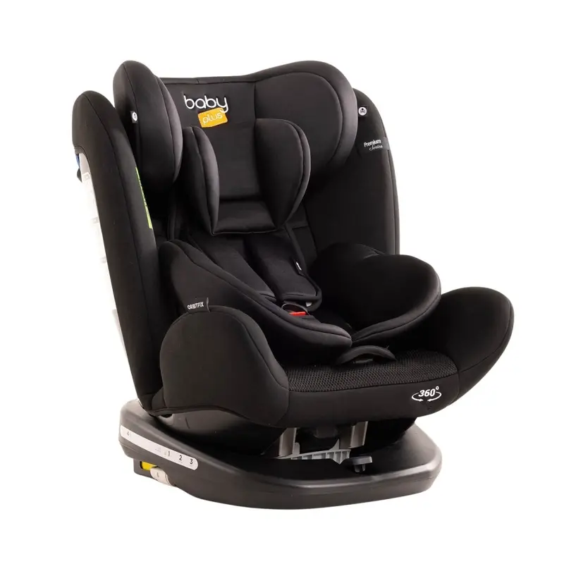 Baby Plus Orbitfix Group 0+/1/2/3 (Birth To 12 Years) Car Seat - Black 1