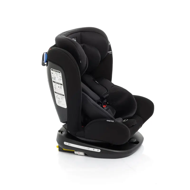 Baby Plus Orbitfix Group 0+/1/2/3 (Birth To 12 Years) Car Seat - Black 2
