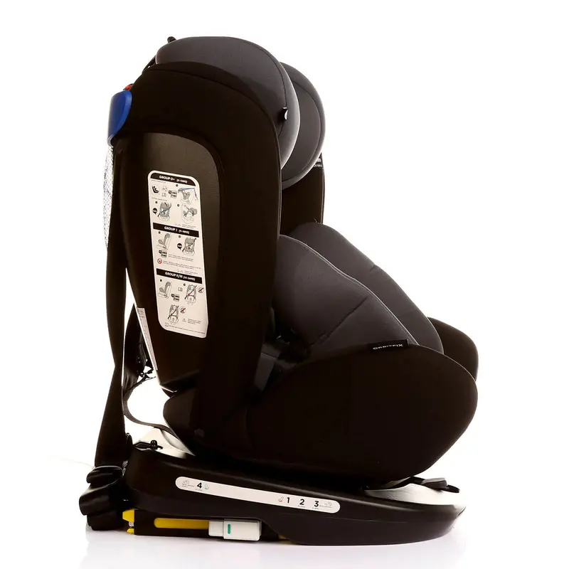 Baby Plus Orbitfix Group 0+/1/2/3 (Birth To 12 Years) Car Seat - Black Grey 2
