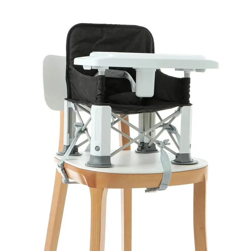 Baby Plus Picnic Booster Highchair - Dark Grey 2