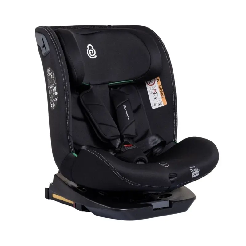 Baby Plus Pixi I-Size Group 0+/1/2/3 (Birth To 12 Years) Car Seat - Black 1