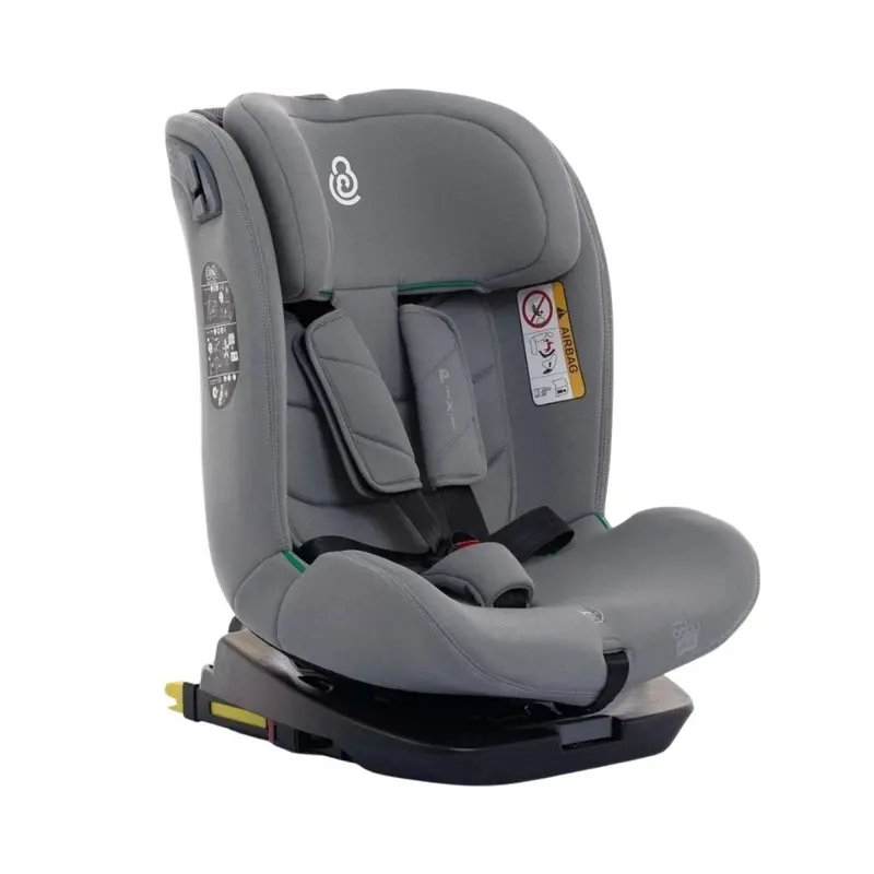 Baby Plus Pixi I-Size Group 0+/1/2/3 (Birth To 12 Years) Car Seat - Grey 1