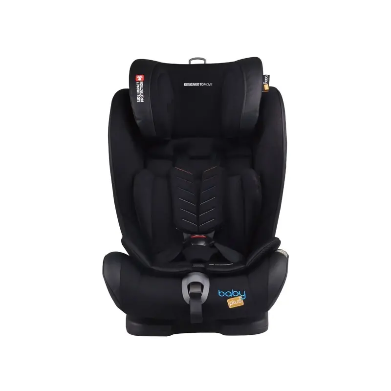 Baby Plus Secure Group 1/2/3 (9 Months To 12 Years) Car Seat - Black 2