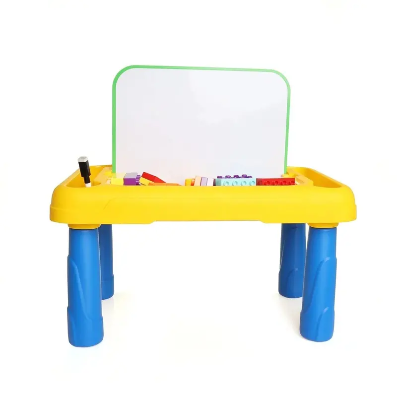 Baby Toys Activity Table With Building Blocks 1