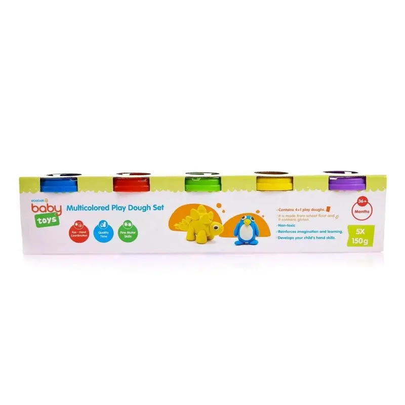 Baby Toys Baby 4+1 Playing Dough Toys 1