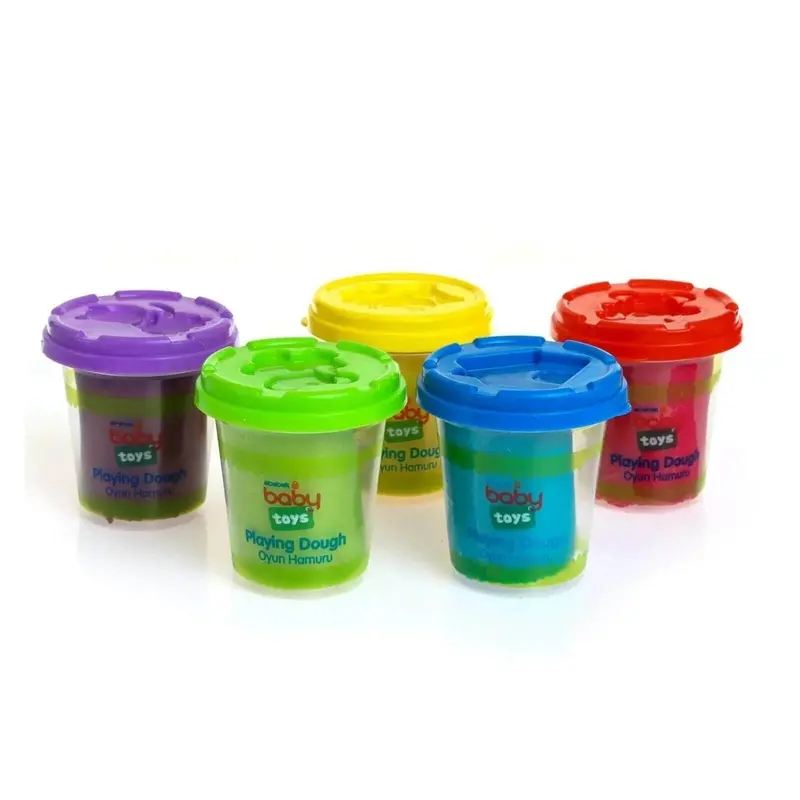 Baby Toys Baby 4+1 Playing Dough Toys 2