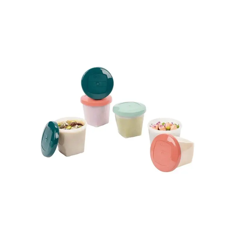 Babymoov Bio-Sourced Babybols Food Containers 250Ml Pack Of 6 1