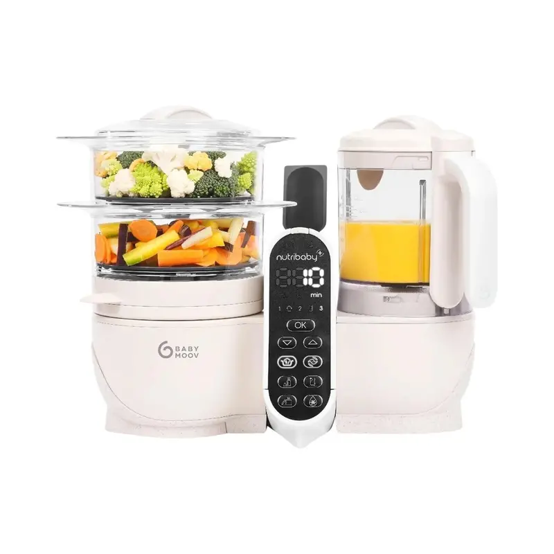 Babymoov Nutribaby (+) 6-In-1 Baby Food Maker - Mineral 1
