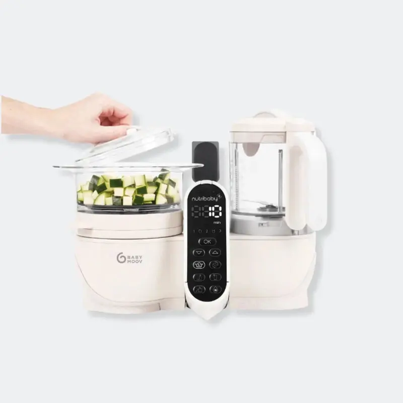 Babymoov Nutribaby (+) 6-In-1 Baby Food Maker - Mineral 2
