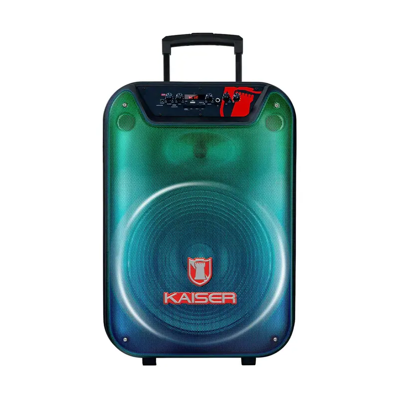 Bafle Recargable Kaiser 15 Pulgadas Con Micrófono Ksw-3515 1
