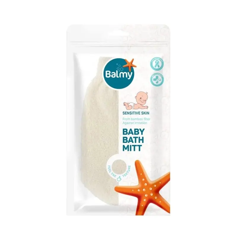 Balmy Baby Bath Mitt 1