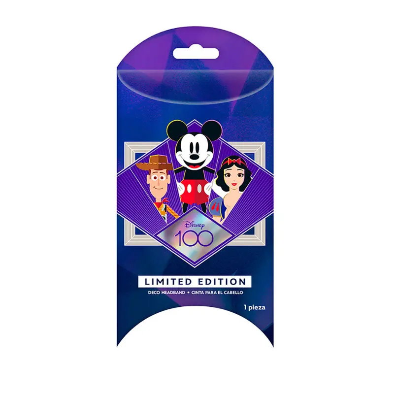 Banda Para El Cabello "Mickey Y Sus Amigos", Edición Disney 100 1