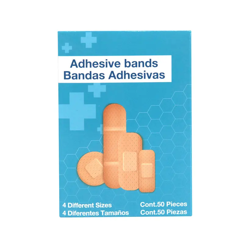 Bandas Adhesivas Para Curación, 50 Piezas 1