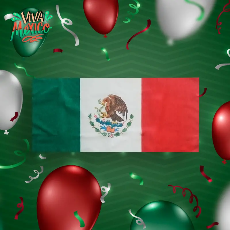 Bandera De México Para Fiestas Patrias 1